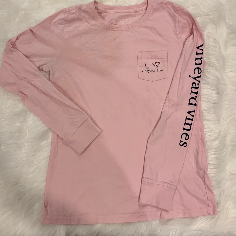 Brand New! Pink Vineyard Vines Long Sleeve